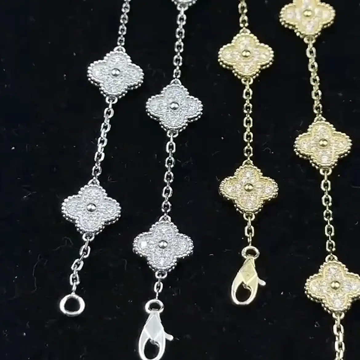 手链 小六花手链时尚轻奢百搭气质