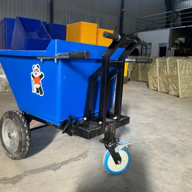 斗车三轮翻斗车建筑工地农用搬运车可自卸