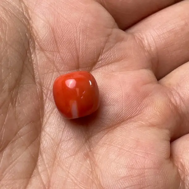 天然珊瑚老型桶珠单珠配饰800