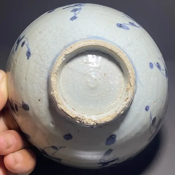 青花鱼纹饰精美小茶园独特韵味
