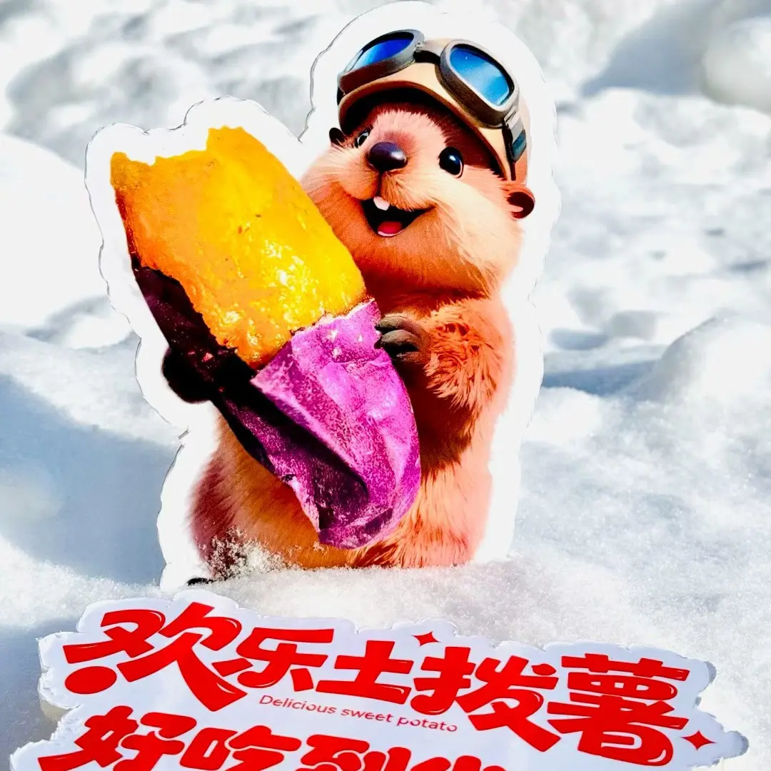 欢乐土拨鼠  4包  细腻无筋  蜜薯新鲜现挖香甜软糯可蒸可烤