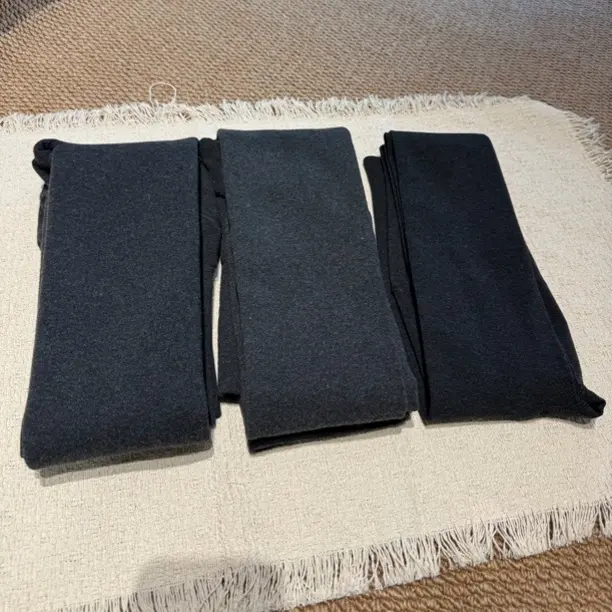 秋冬季显瘦鱼骨加绒平纹打底裤外穿保暖