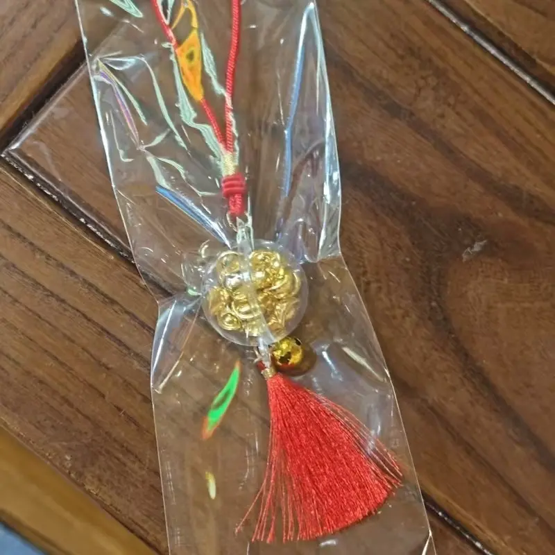 【到手36个】盒装来财福袋流苏挂件-学生文具套装