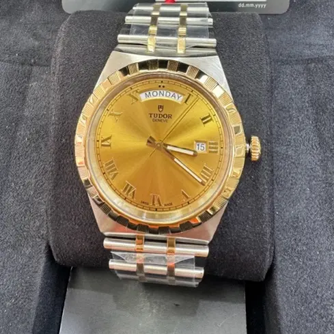99新 TUDOR/帝舵 95新/帝舵皇家/表径41mm/全套2021年/间18k黄金