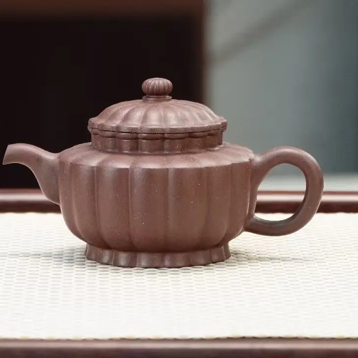 250cc泡茶家用茶具全手工老壶手制精美菊瓣