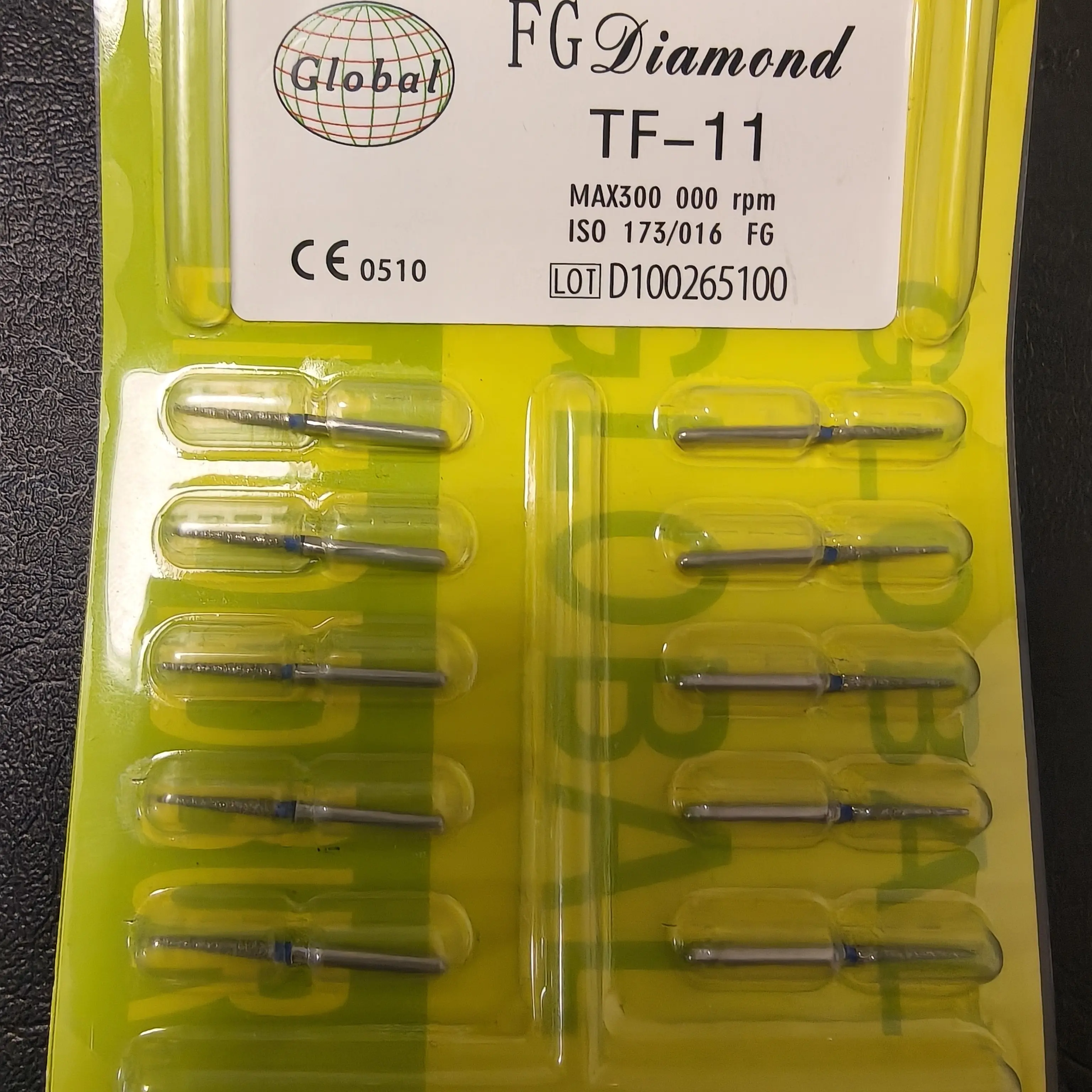 牙科三层金刚砂耐磨锋利车针