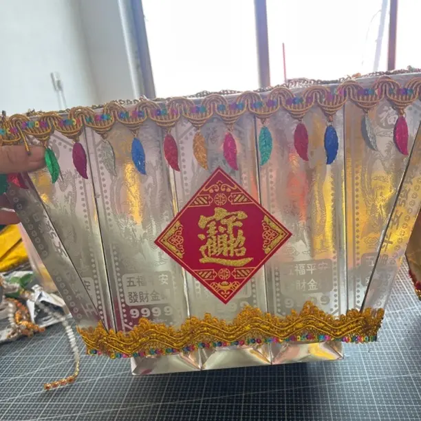 手工DIY金斗银斗材料包节日礼品摆件送教程（不带工具）