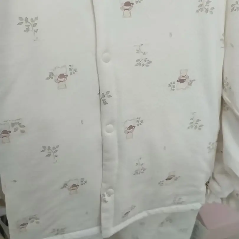 浩亦墨套装捡漏40克薄棉无骨婴幼儿分体棉衣锁温高腰护肚纯棉A类