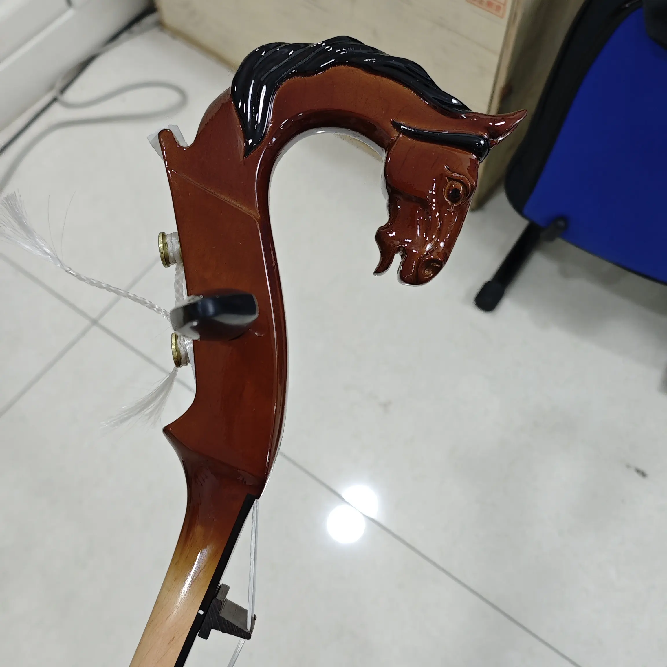 专业平板马头琴带配件音色好