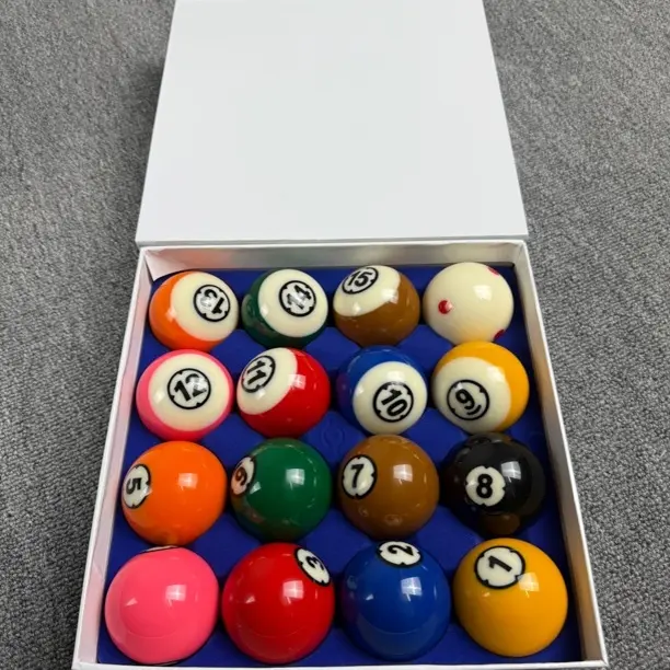 （促销）高端彩金钻石同款TV水晶球中式黑八美式标准专业台球子用品