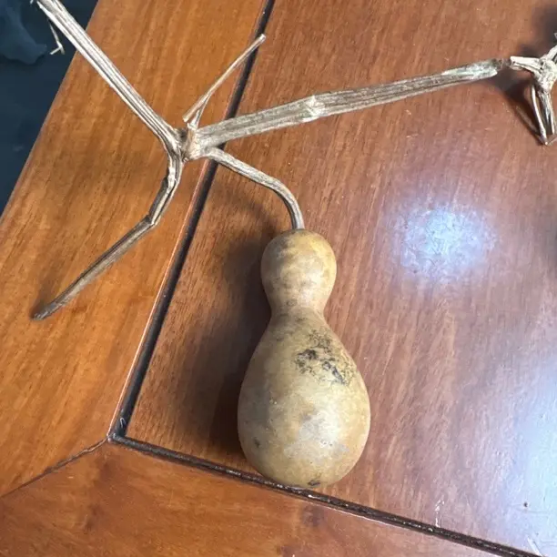 天然花皮小葫芦手把件带龙头可盘玩文玩葫芦福禄优选