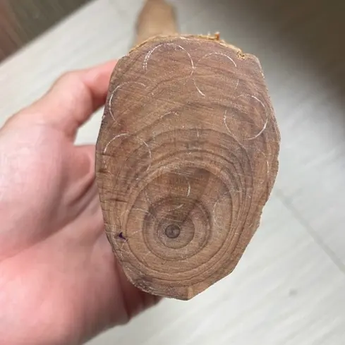 印度老山檀香58号1.0圆珠48颗4片