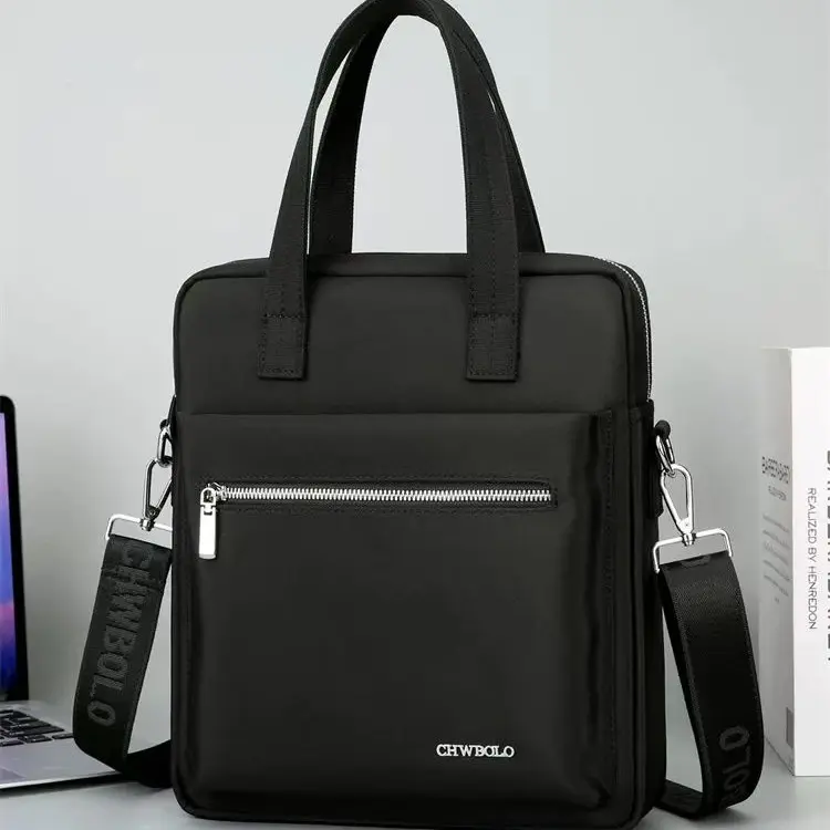 简约 休闲牛津布男士公文包  立体有型 可放A4资料 携带方便