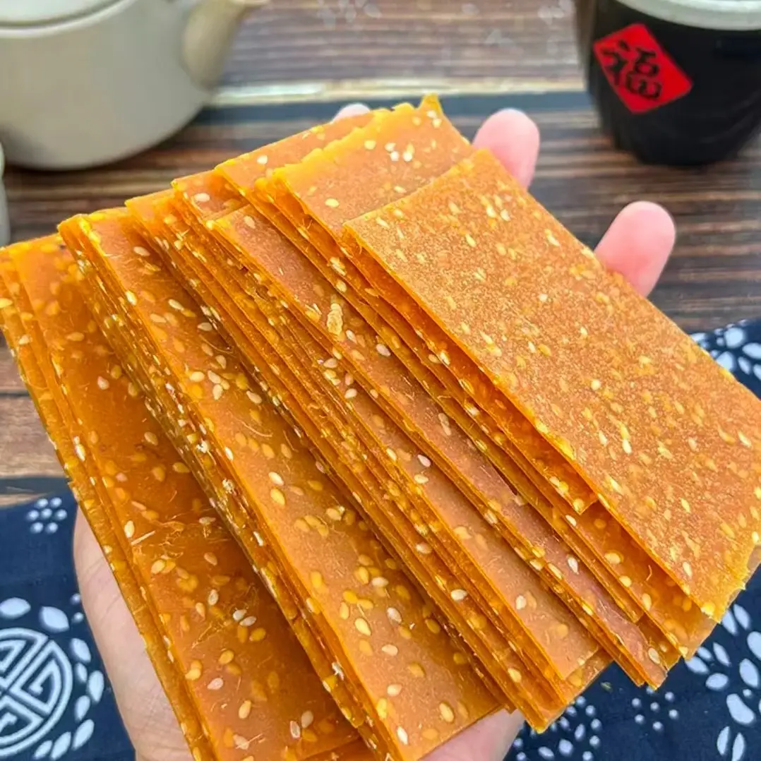 湖南特产芝麻红薯片农家自晒原味地瓜干番薯干休闲零食小吃