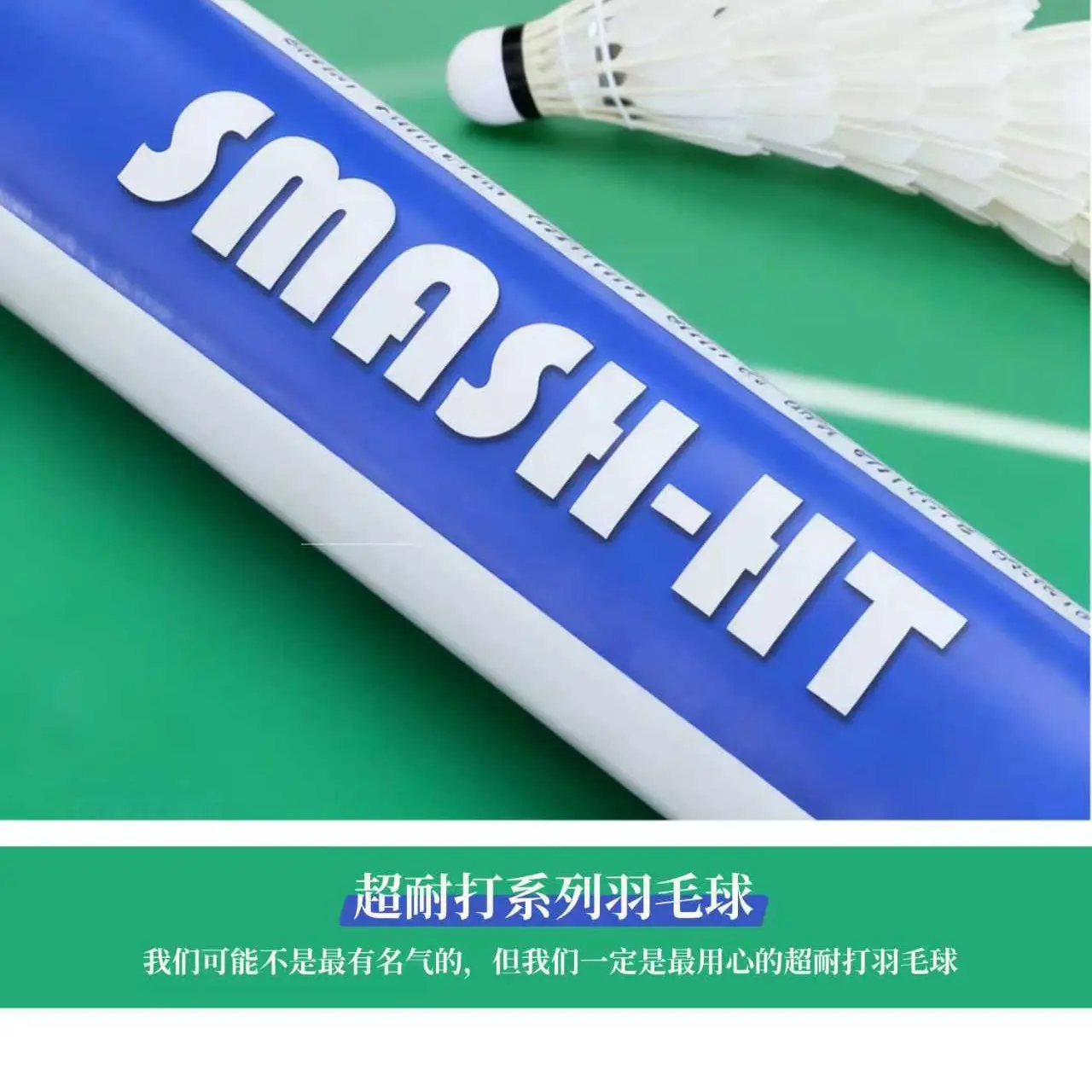 专业赛事用鹚鸪鸭毛全圆smash ht PR羽毛球抗风稳定耐打