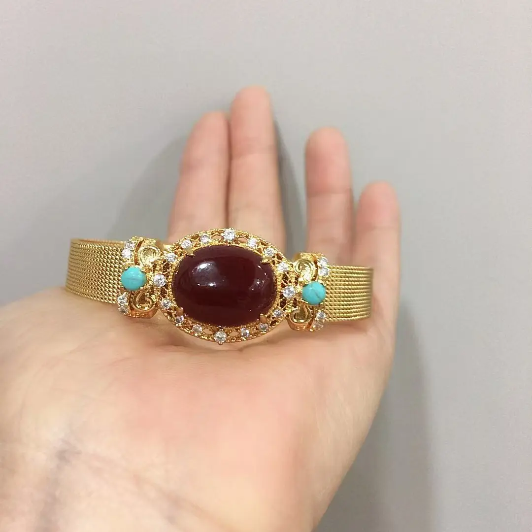 钛钢合成锆石婚庆饰品 非金属亚克力手饰 设计新款风 不撞款