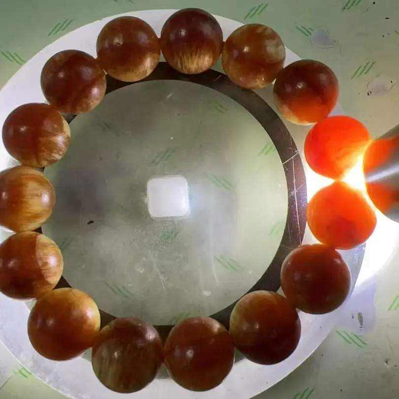 木质手链 松木【高抛1.6】手串明子松香雷击的