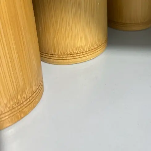 复古竹制多功能笔筒桌面收纳雕刻摆件礼品