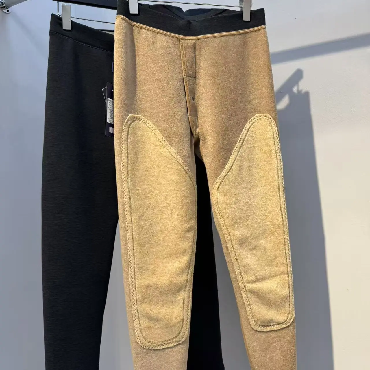 6019#亲肤驼绒三护男士保暖裤