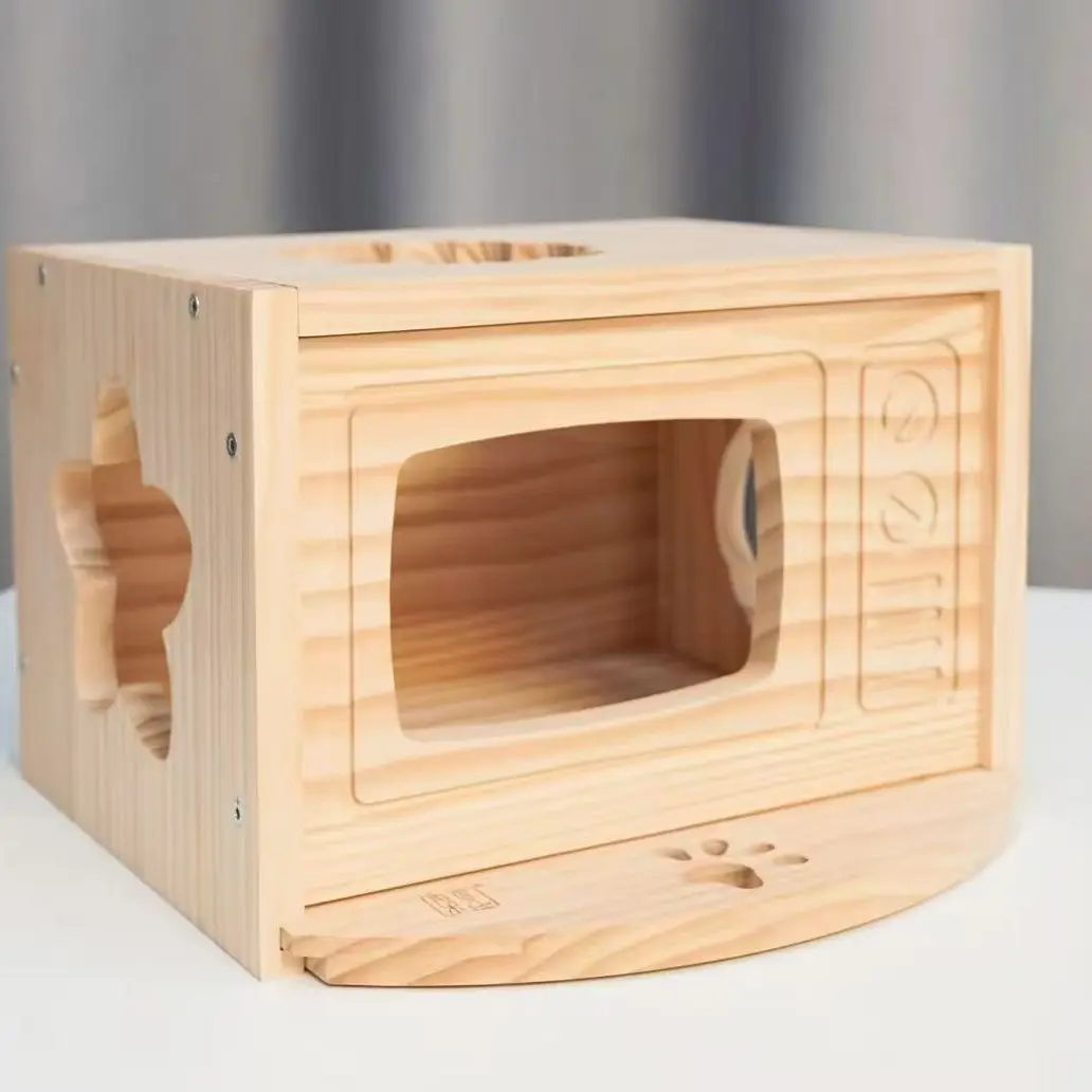 可抽拉底网实木鹦鹉躲避屋多品种适用