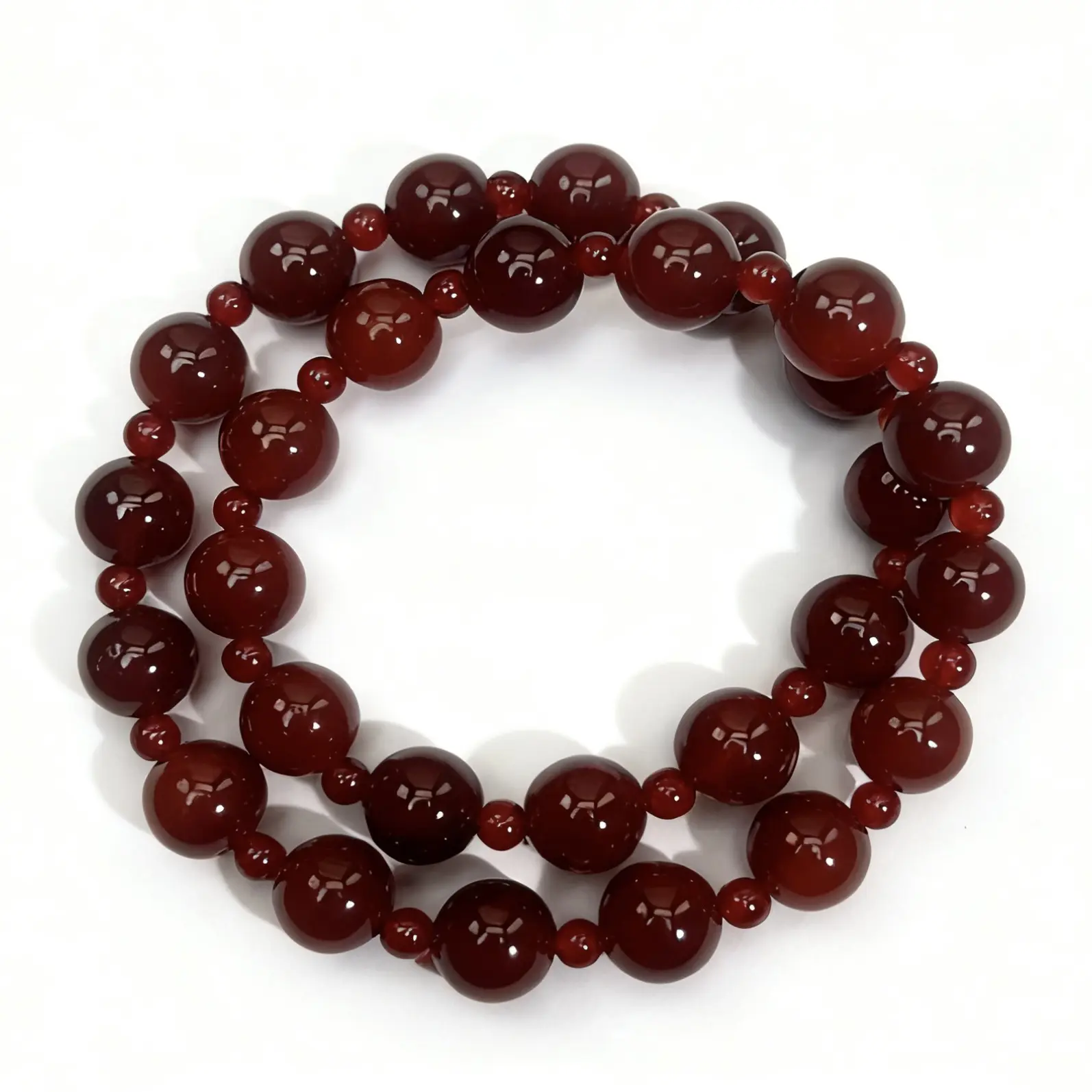 许我耀眼赵露思同款天然红玛瑙手串红色手链显白本命年礼物