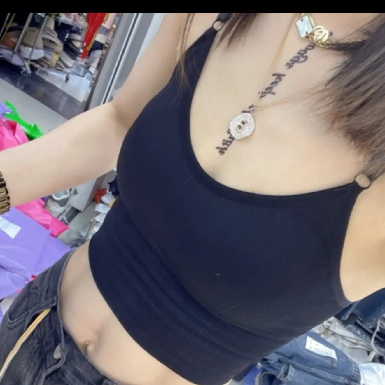 【缪大大笑笑力推】新品时尚高级美背吊带内搭设计