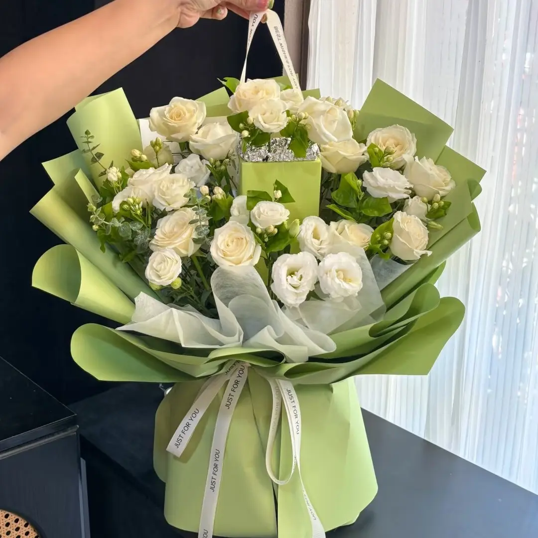 【可小时达】香烟花束礼盒鲜花生日礼物送老公男朋友爸爸长辈同城送