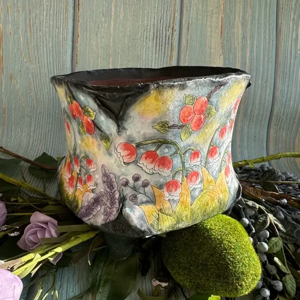 透气粗陶多肉花盆创意个性家用室内绿植盆栽花盆