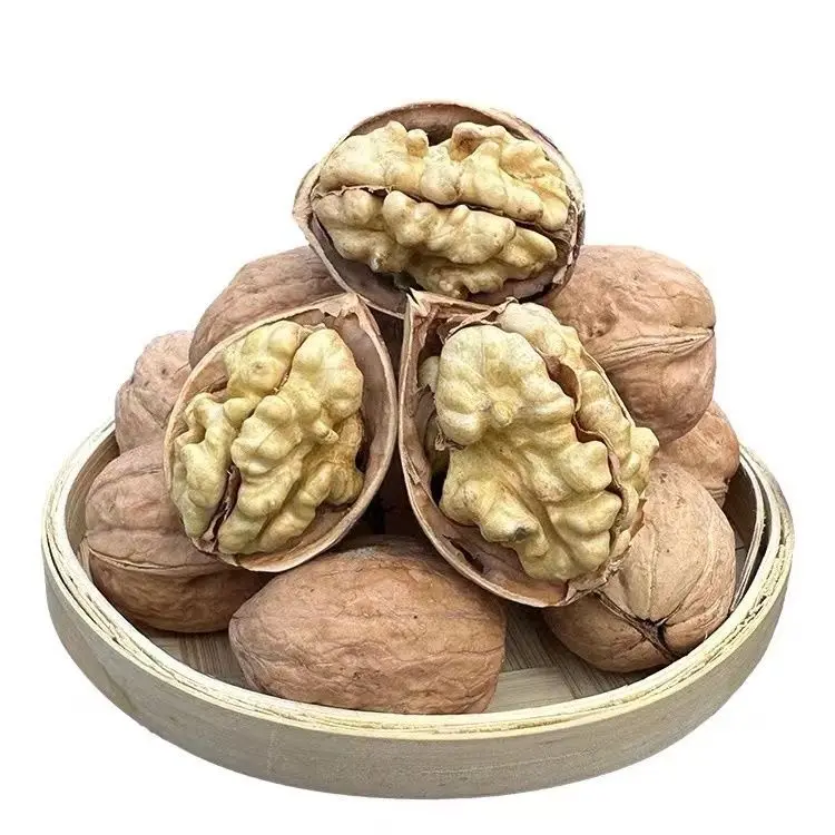 新疆阿克苏185纸皮核桃手捏即开薄皮饱满营养美味