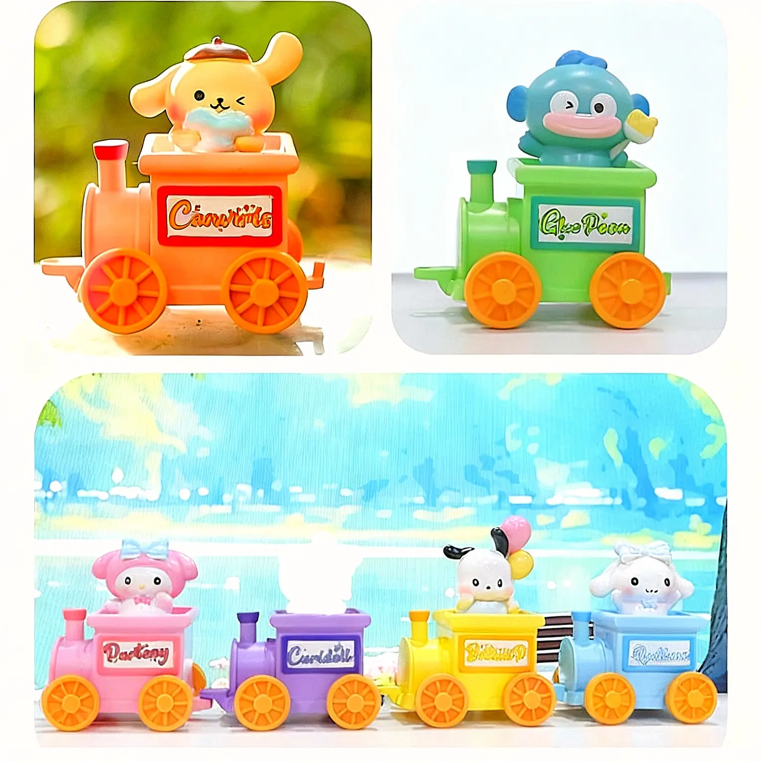 【泡泡潮玩】三丽鸥嘟嘟小列车