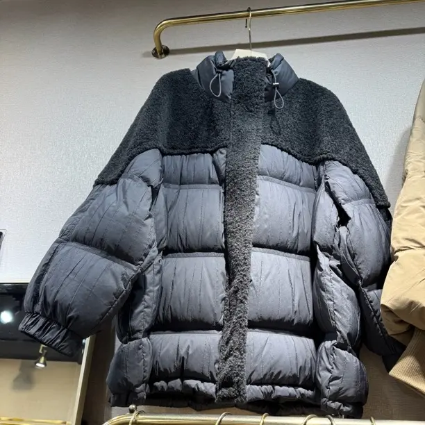 欧货原版2025冬新款时尚百搭休闲宽松显瘦羽绒服女潮