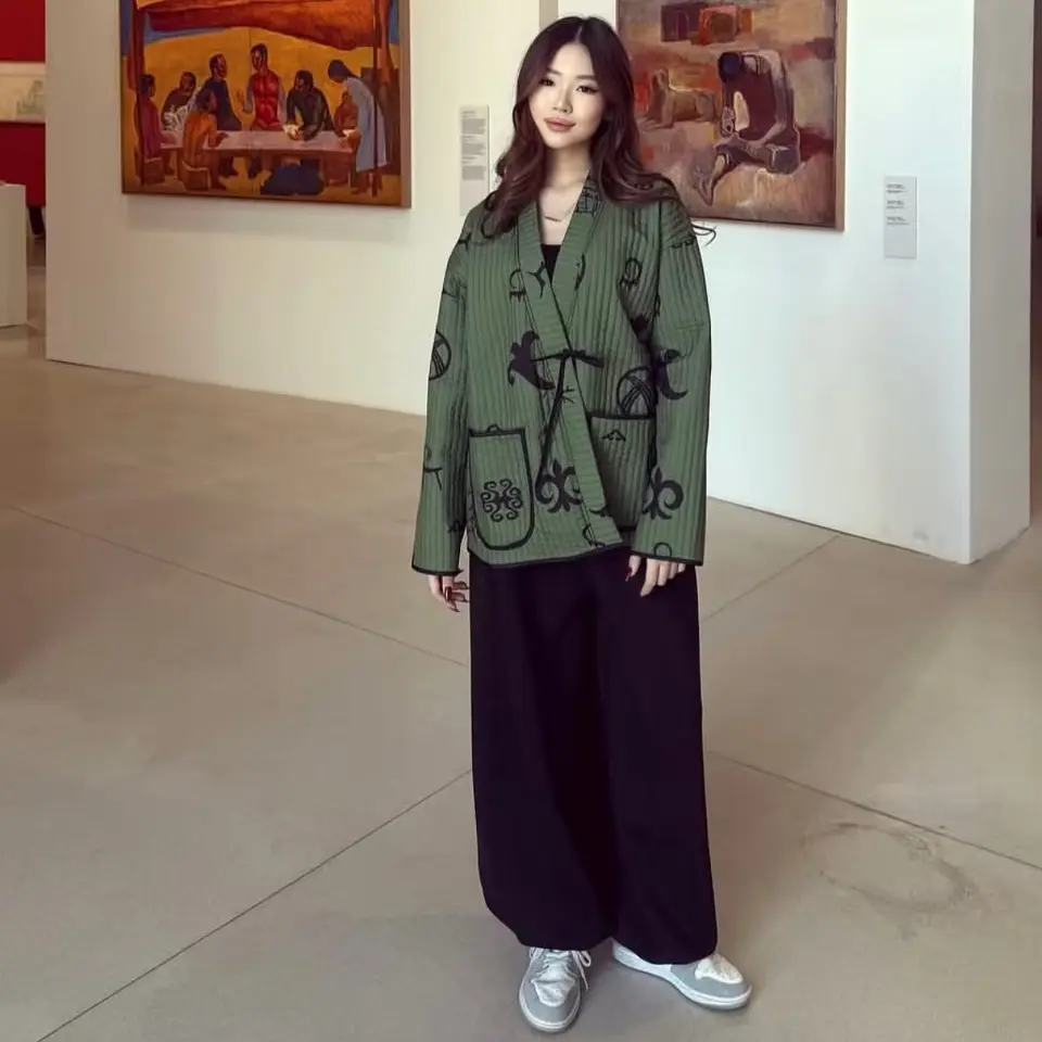 进口厚款民族风外套