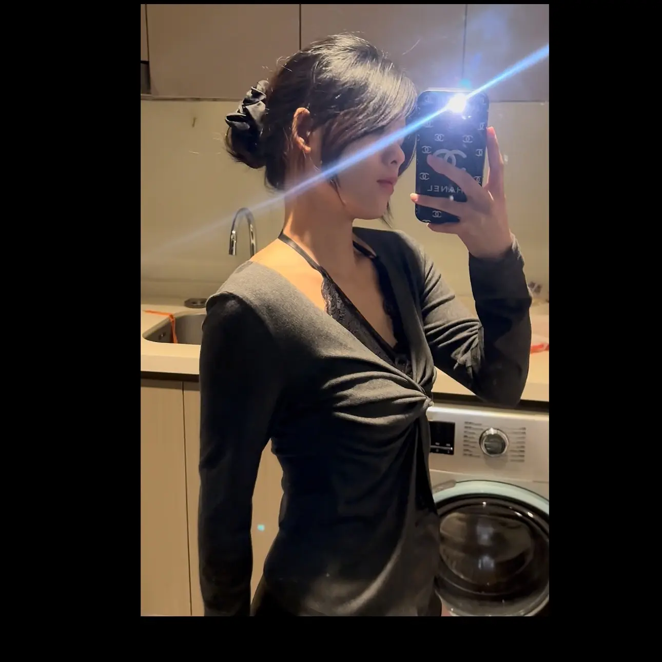 高腰显瘦百搭小众阔腿神裤INS风~