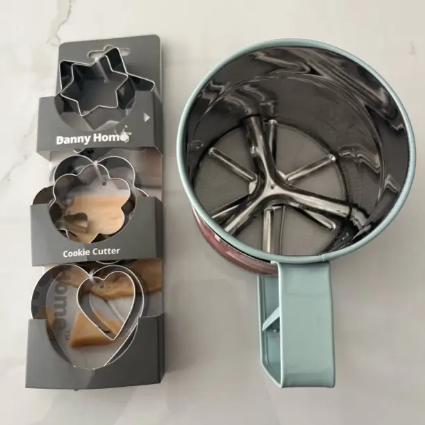 Dannyhome点心磨具和简约面粉筛dannyhome餐具