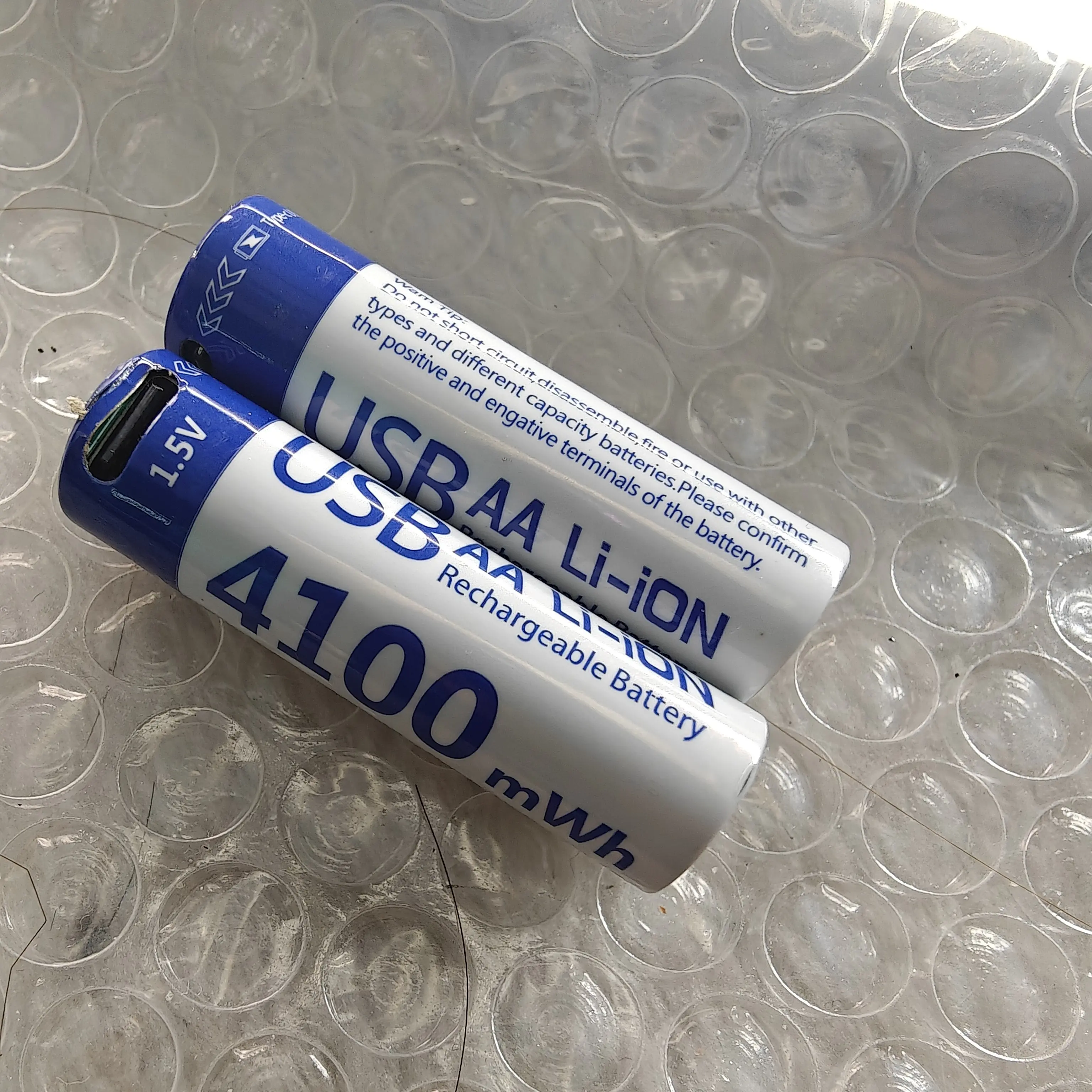 5号7号电池充电电池充电器大容量家用通用USB套装（一对）通用型