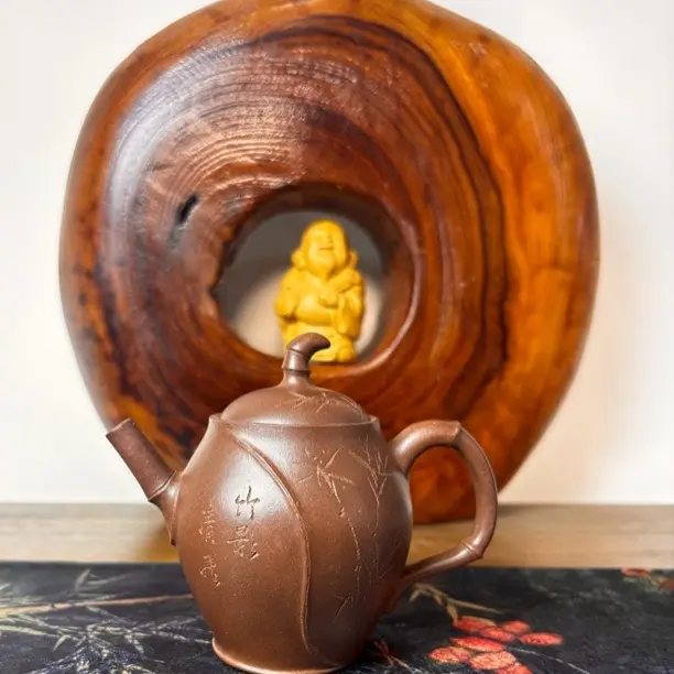 130cc半手工原矿老紫泥紫砂壶