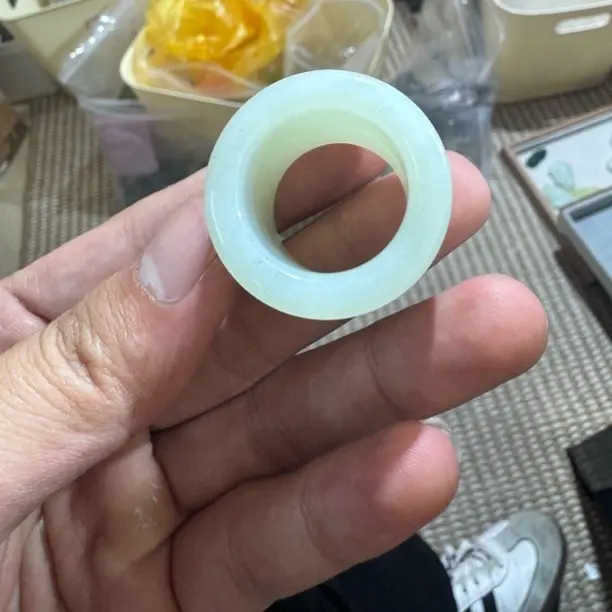 和田玉俄料扳指22mm