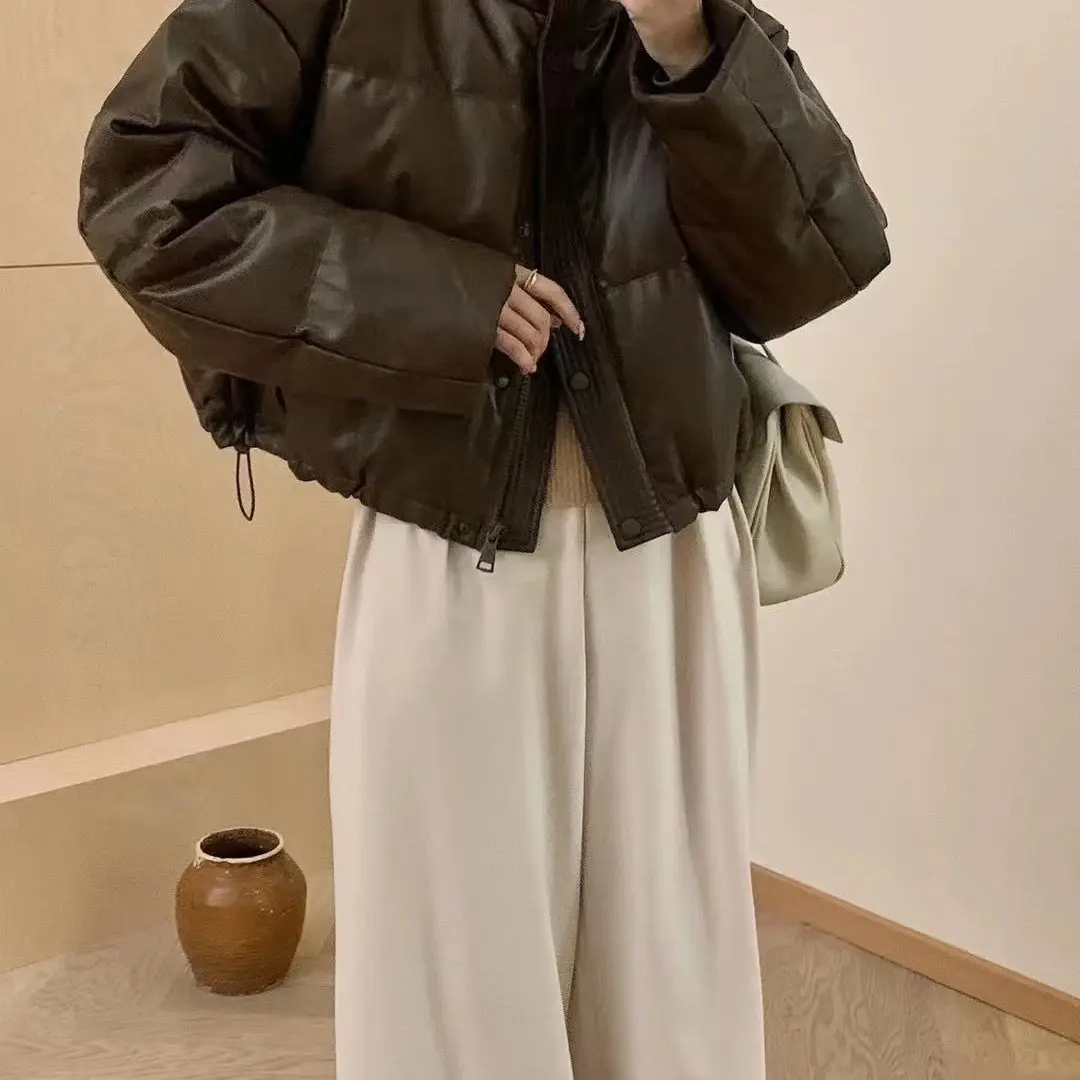 宽松型时尚潮流复古韩版加厚
