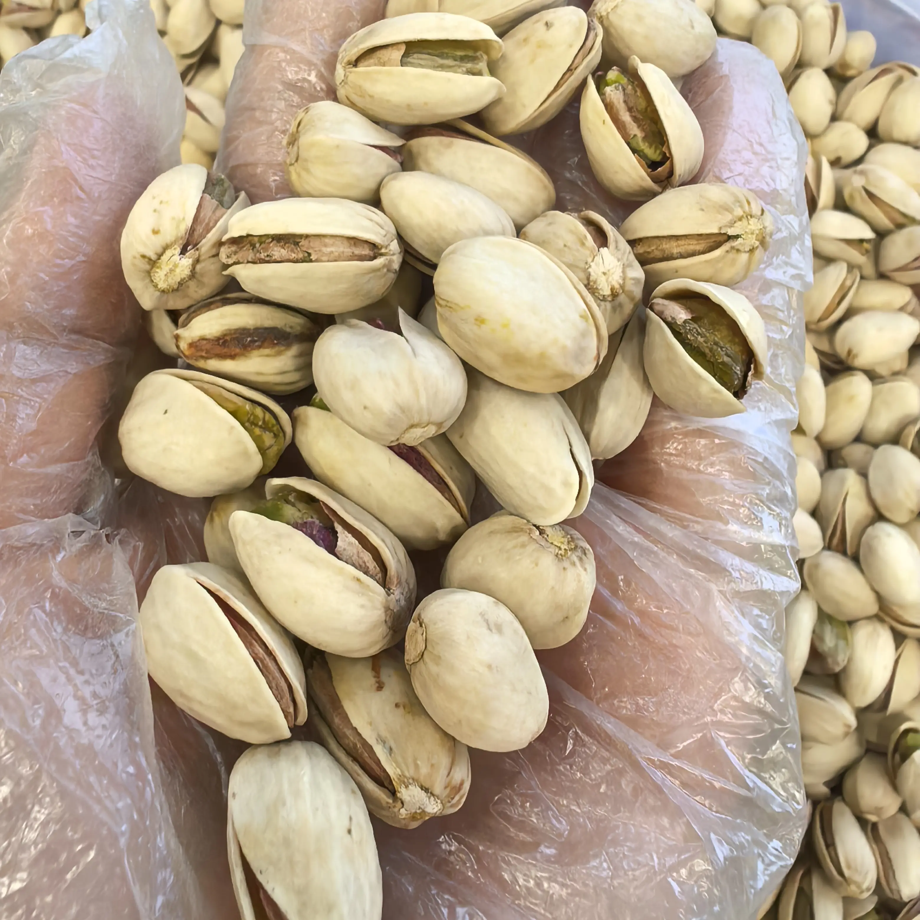 大果 原色无漂白盐焗开心果坚果零食干果