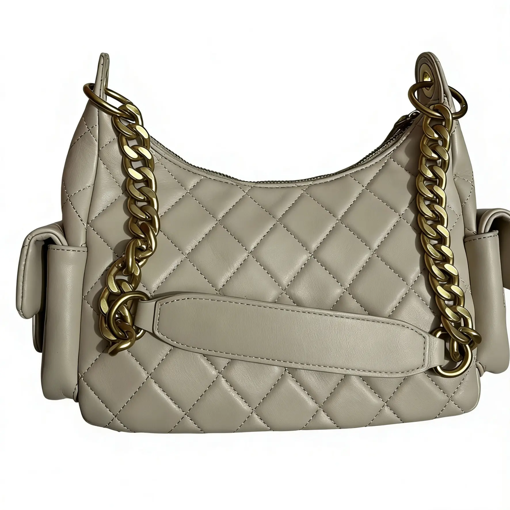 高版本（364尺寸25*17）时尚女包奶茶色