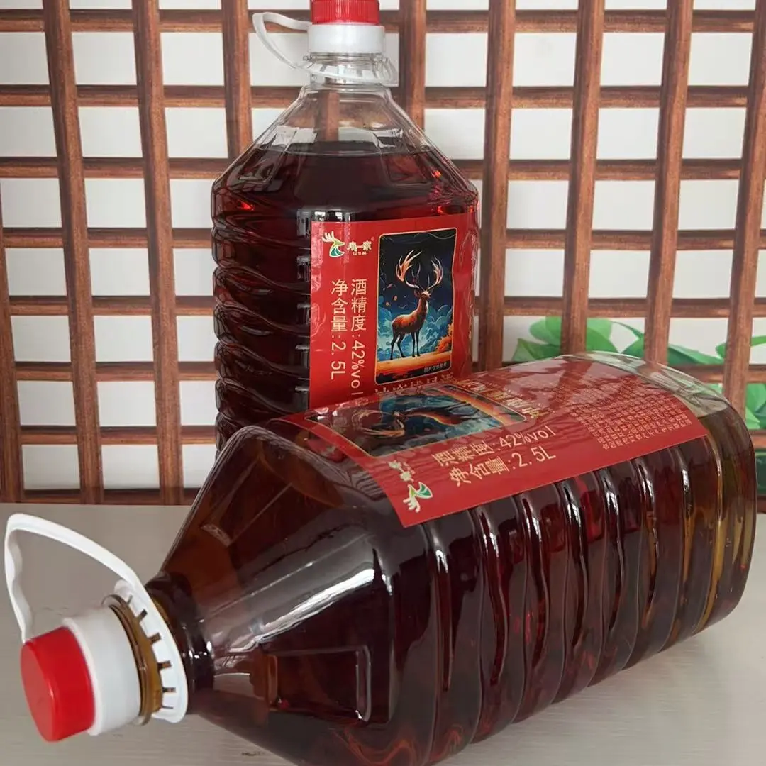 鹿一家麓乡 麓酒好喝绵柔1.5升近3斤42%vol