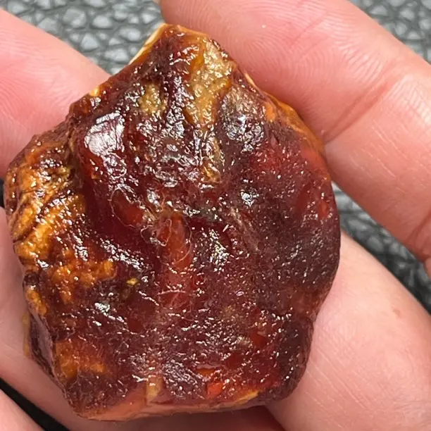 定制天然琥珀蜜蜡花蜡混身妖孽纹路可做四方藏扣可切老型嘎嘎香