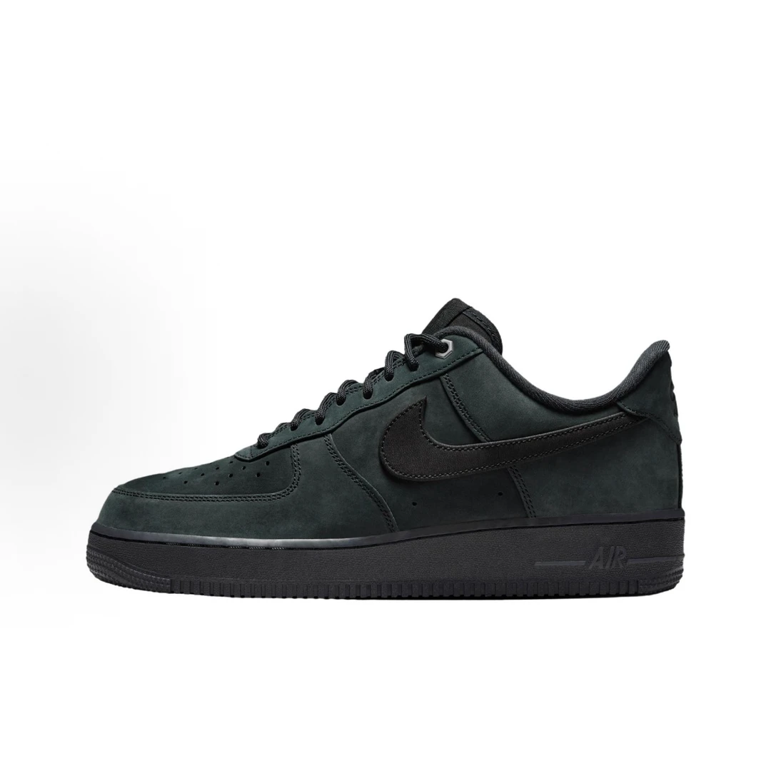 NIKE/耐克Air Force 1 '07男子黑绿空军一号休闲板鞋CJ9179001