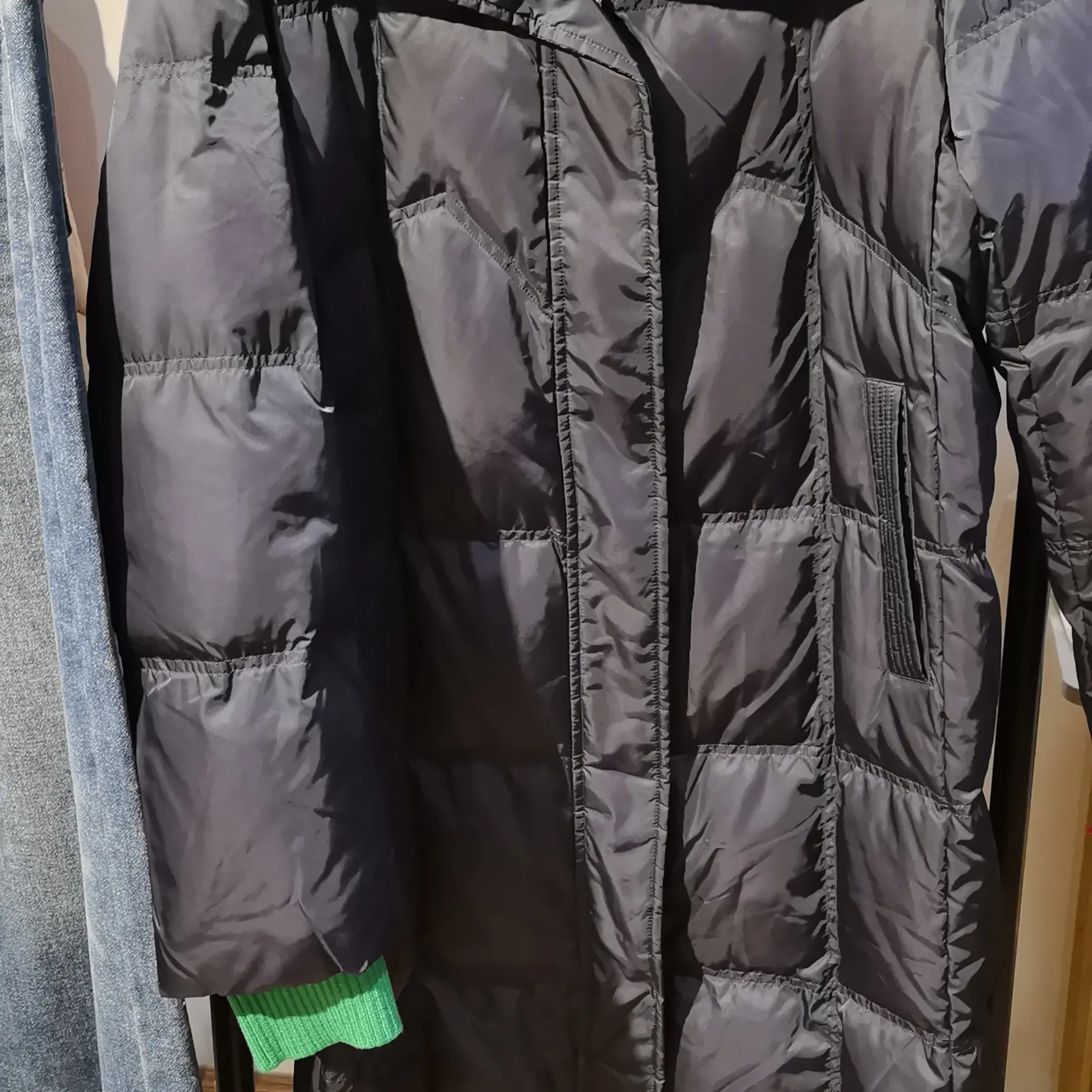 冬季新款时尚韩版连帽女白鸭绒保暖加厚中长款修身显瘦女士外套