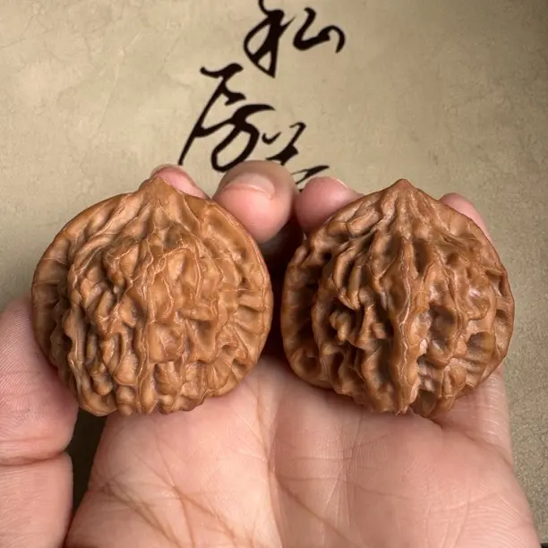 文玩核桃全品无修球体龙门涧38尺加