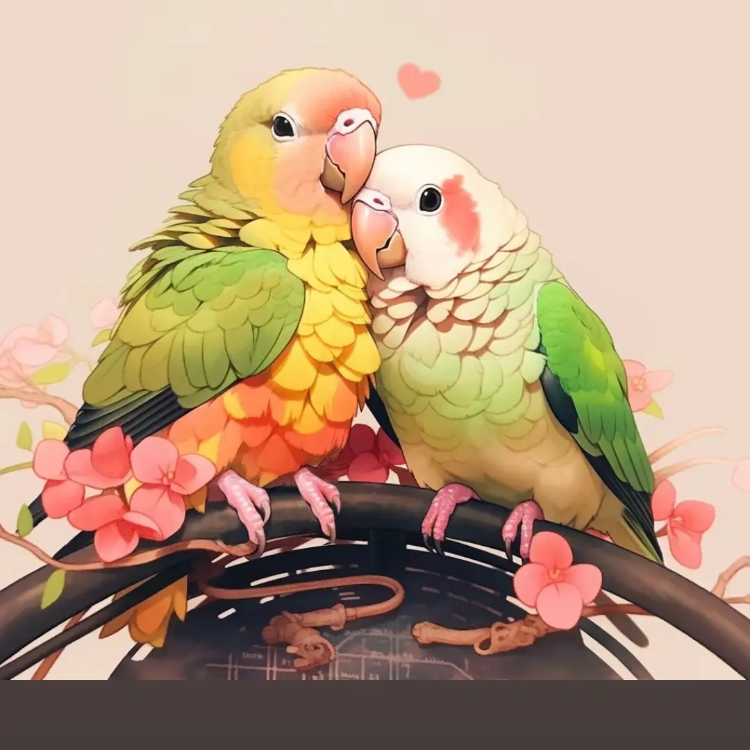 手养活体鹦鹉雏鸟亲人粘人