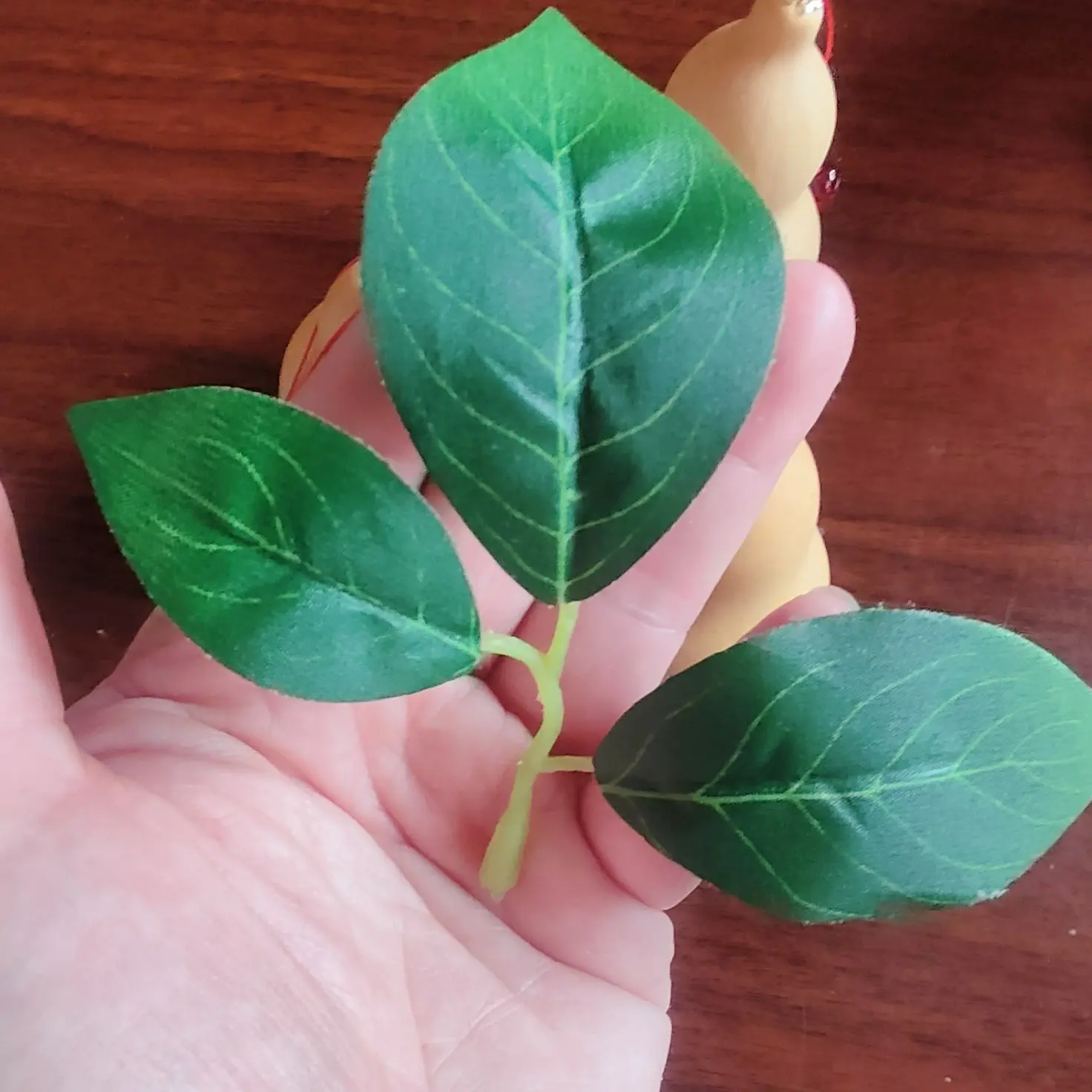 葫芦娃–葫芦树摆件仿真树叶15片