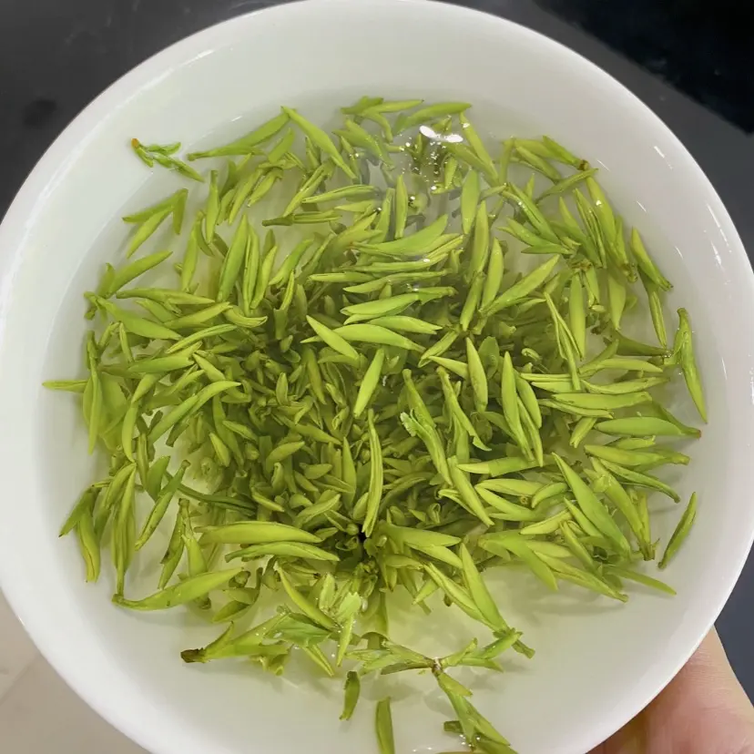 开园头采全芽毛峰新茶兰花香鲜爽甘甜