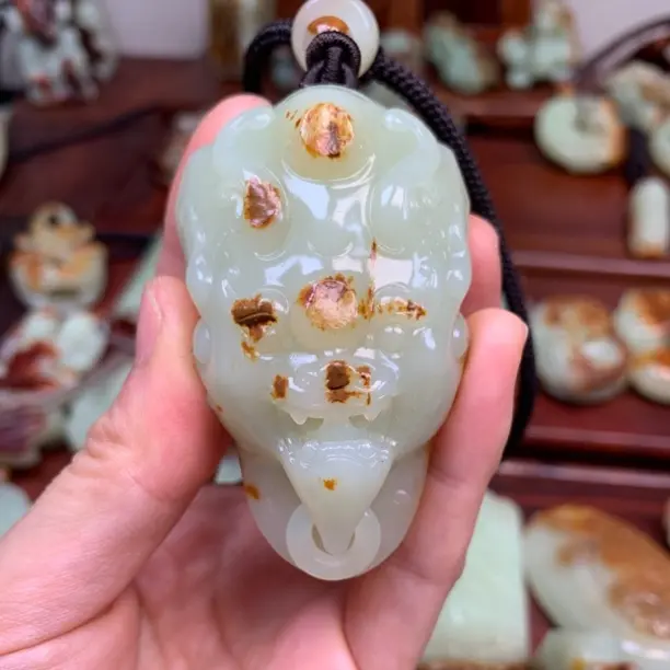 河磨玉仿古瑞授牌