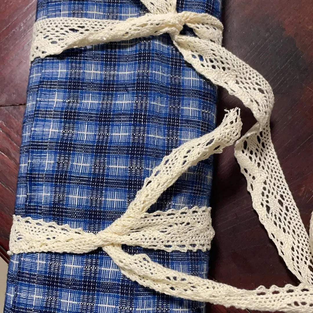 崇明南通全棉手织布老土布印花布料